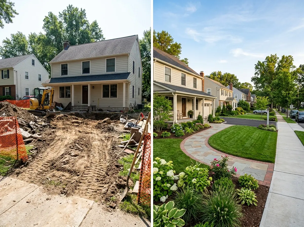 Completed roofing project